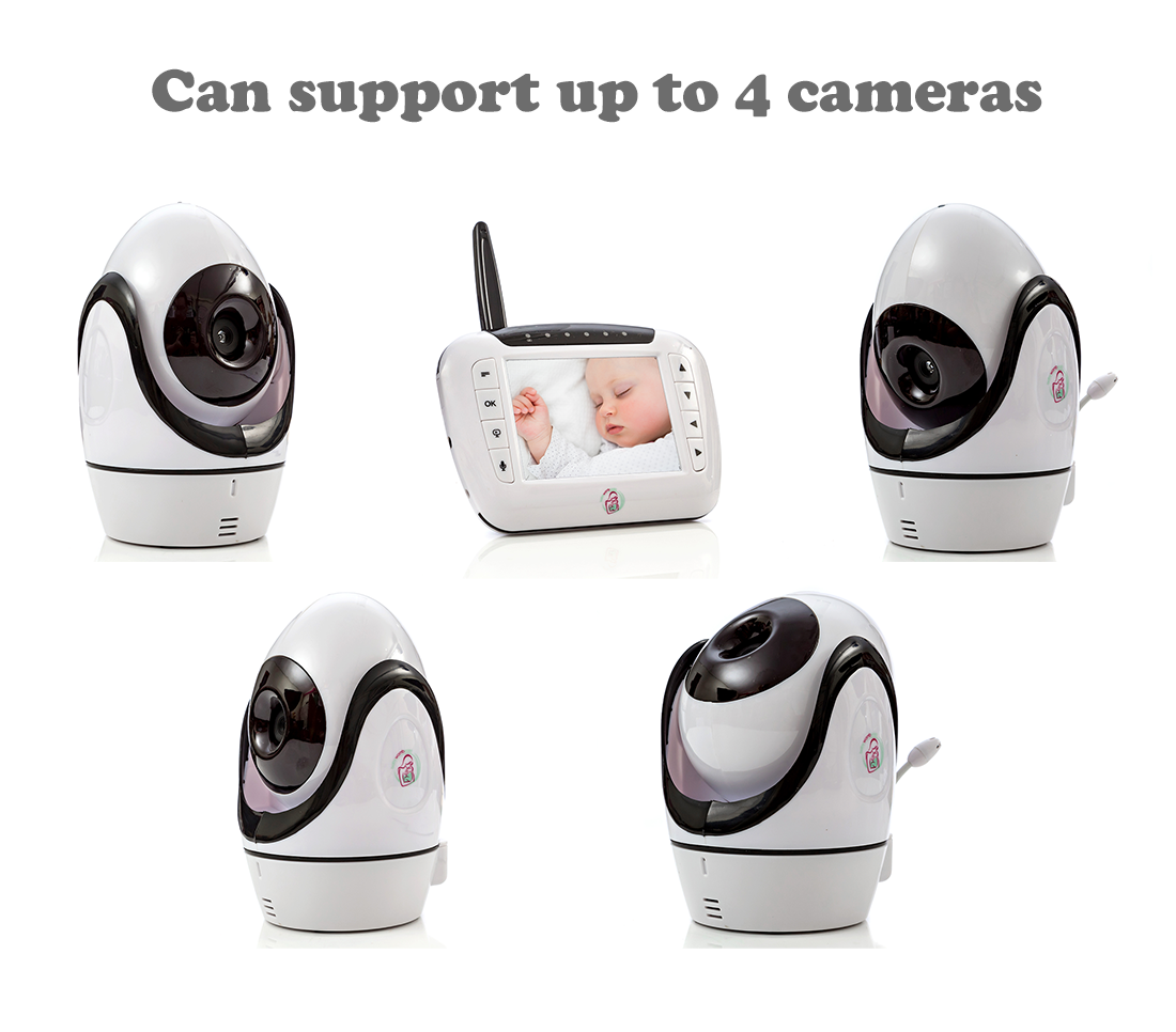 3.5" LCD Wireless Video Baby Monitor BWW8036