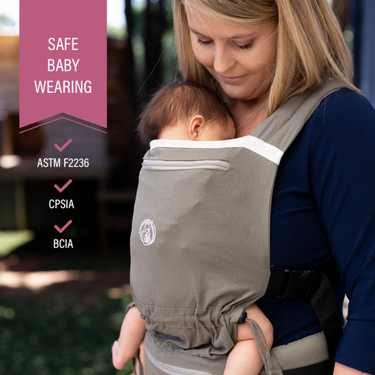 Soft Structured Baby Carrier (Olive Grey)